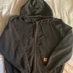 Vintage grey Carhartt Zip up hoodie